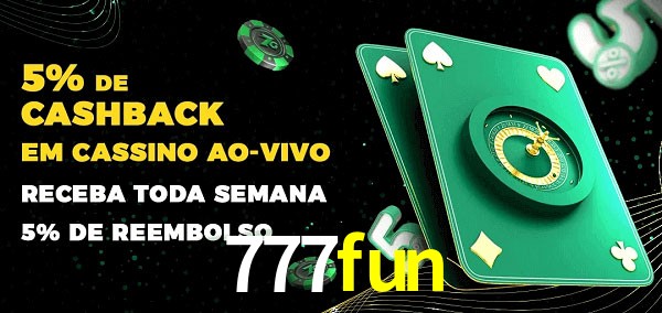 Promoções do cassino ao Vivo 777fun